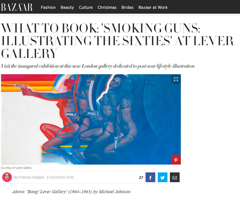 Smoking Guns recommended in Harpers Bazaar