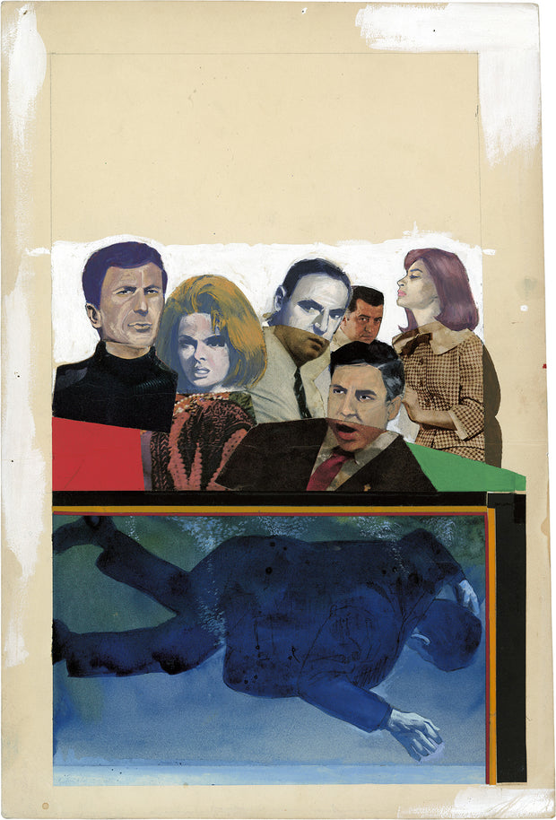 The Case Of The Half-Wakened Wife - Gianluigi Coppola, Giclée Print