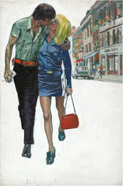 Gianluigi Coppola, Kissing couple, Walking