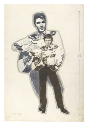 Gunter Sachs, Portrait for NOVA Magazine - Brian Sanders, Original Artwork, 1970