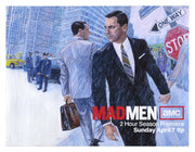 Mad Men, large poster for Series 6 of the TV series - Brian Sanders, Artist Signed Print