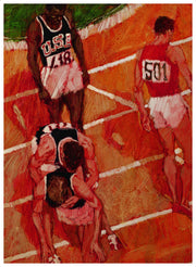 1964 Tokyo Olympics Acrylic Bubble and Squeak Sunday Times Magazine Brian Sanders Limited Edition Print