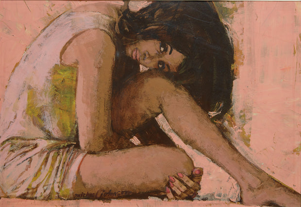 Pink Woman - Michael Johnson, Original artwork, 1962