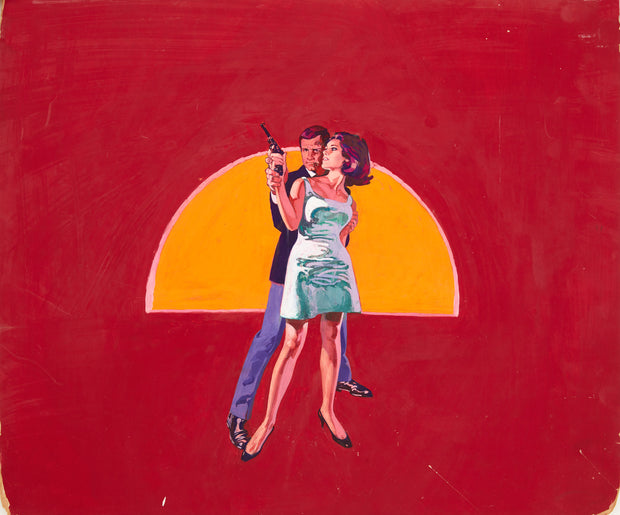Bloody Sunrise - Renato Fratini, Original Artwork, 1967